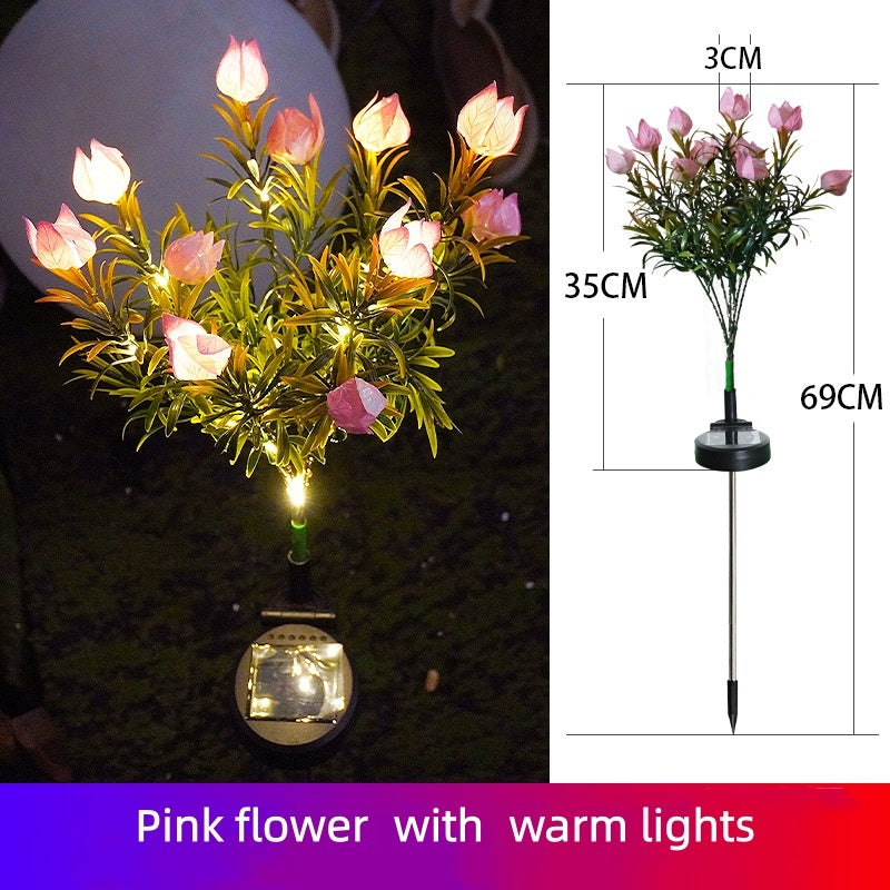 💐Spring Sale 40% Off💕Waterproof Solar Gardenia Flower Lights(2Pack)