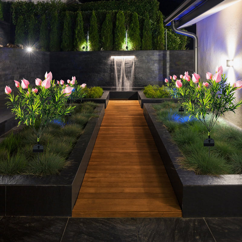 💐Spring Sale 40% Off💕Waterproof Solar Gardenia Flower Lights(2Pack)